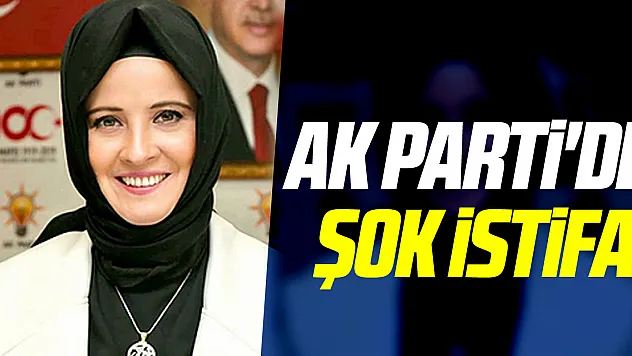 Ak Parti'de şok istifa