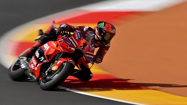 Francesco Bagnaia birinci oldu