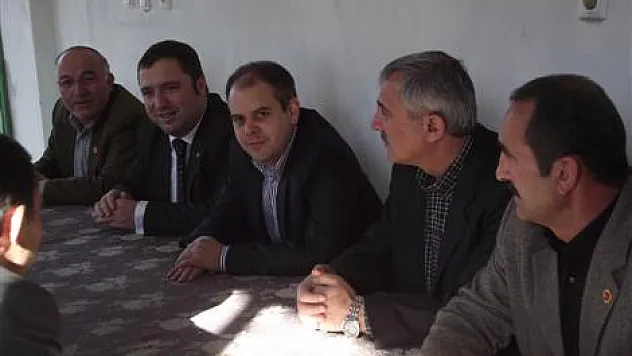 Çağatay Kılıç belde ve köyleri gezdi