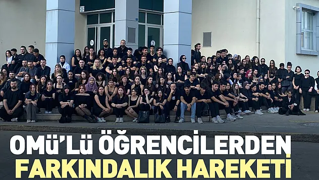 OMÜ'lü Öğrencilerden Farkındalık Hareketi