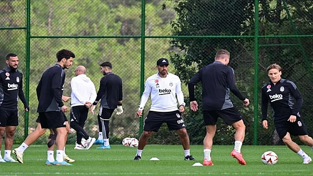Beşiktaş, milli arada hazırlıklarını sürdürdü
