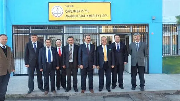 Kaymakam ve Belediye Başkanından SML ziyareti