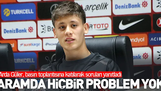 'Aramda hiçbir problem yok'