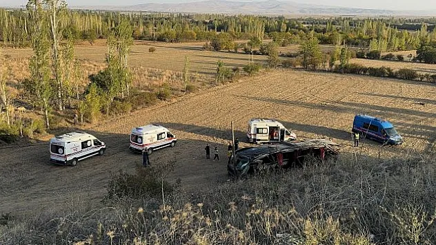 Otobüs kazasından acı haber geldi