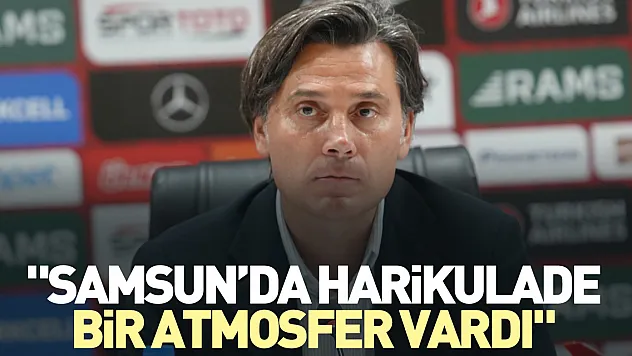'Harikulade bir atmosfer vardı'