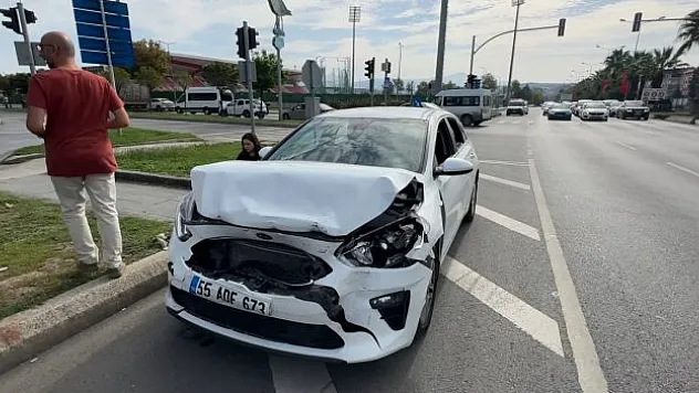 Liman mahallesinde zincirleme kaza