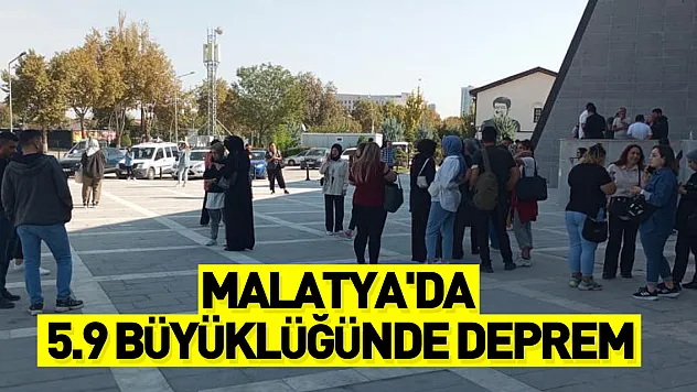 Malatya'da deprem