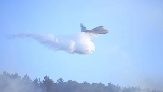 Yangına müdahale sürüyor