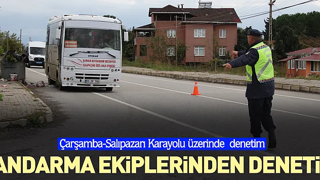 JANDARMA EKİPLERİNDEN DENETİM