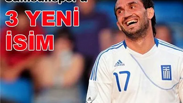 Samsunspor'dan transfer üçlemesi