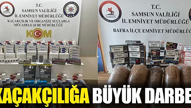 Kaçakçılığa Büyük Darbe!