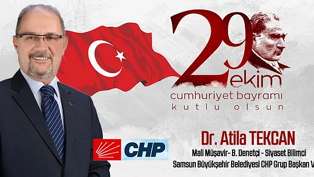 Mali Müşavir- B. Denetçi - Siyaset Bilimci - SBB  CHP Grup Başkan Vekili Dr. Atila TEKCAN
