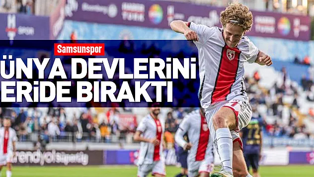 DÜNYA DEVLERİNİ GERİDE BIRAKTI