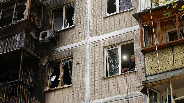 Rusya'dan Kiev'e dron saldırısı: 9 yaralı