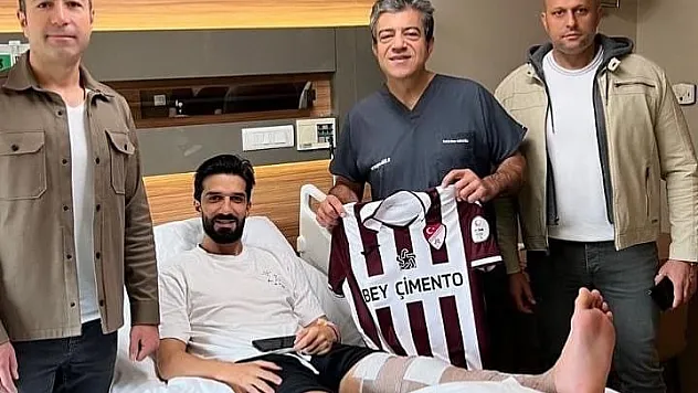 Elazığsporlu Burak Aydın ameliyat oldu