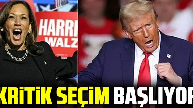 Kritik seçim başlıyor