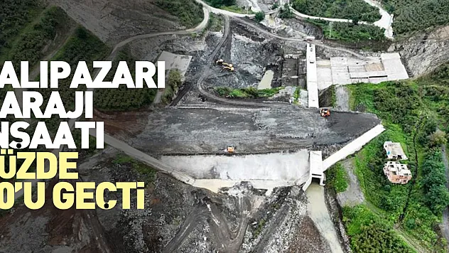 1 milyar 141 milyon TL maliyetli projenin yapımına devam ediliyor