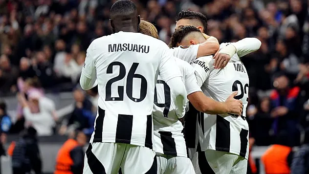 BJK, Avrupa Ligi'nde evinde ilk galibiyetini aldı