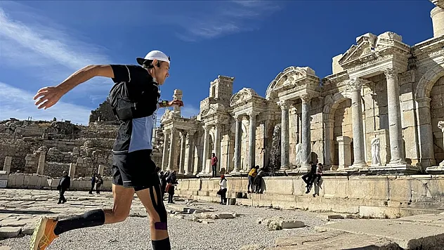 Sagalassos Antik Kenti'nde 'Sky Ultra' koşusu
