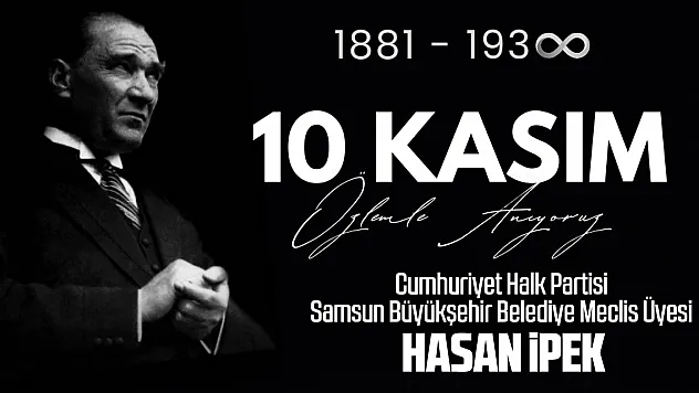 CHP Samsun Büyükşehir Belediye Meclis Üyesi Hasan İpek