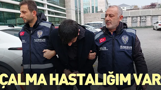 'Çalma hastalığım var'