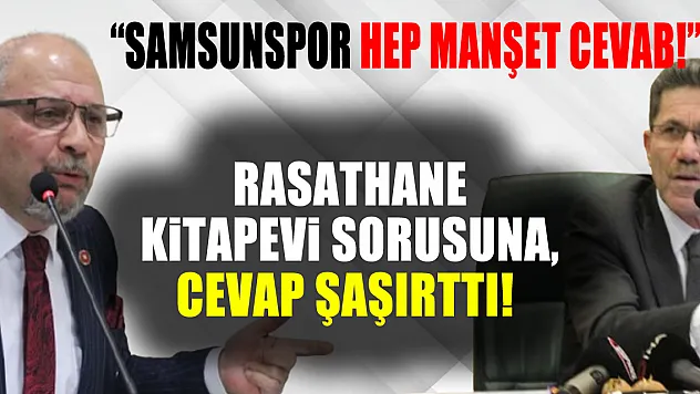 Rasathane kitaPevi sorusuna, cevap şaşırttı!