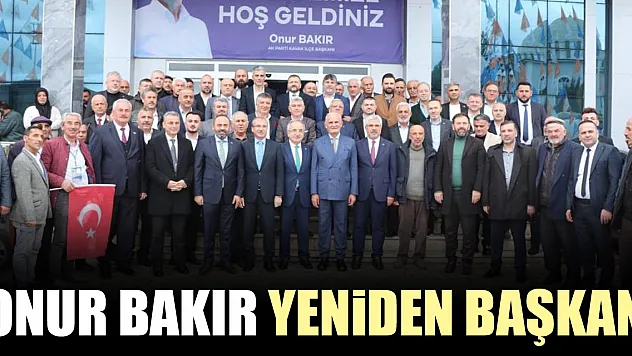 Onur Bakır Yeniden Başkan