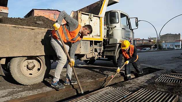 SASKİ'den altyapıda kış hazırlığı devam ediyor
