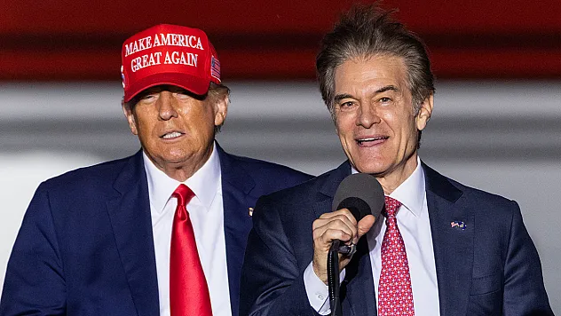 Trump, Doktor Mehmet Öz'ü sağlık hizmeti veren Medicare ve Medicaid'in direktörlüğüne işaret gösterdi