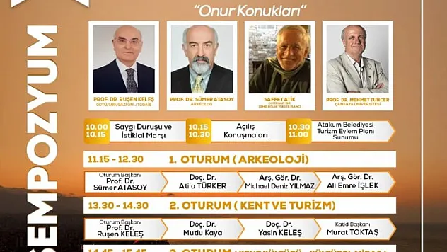 Türkiye'nin prestijli akademisyenleri Ata Sahne'de buluşacak