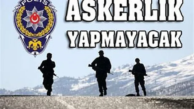 Polislere askerlik kalkıyor