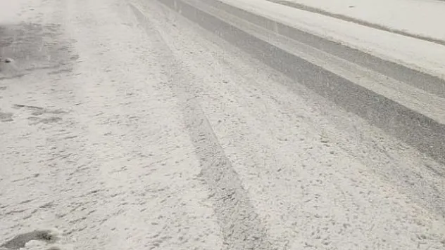 Sürücüler zorluk yaşadı