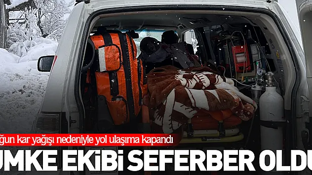 UMKE ekibi seferber oldu