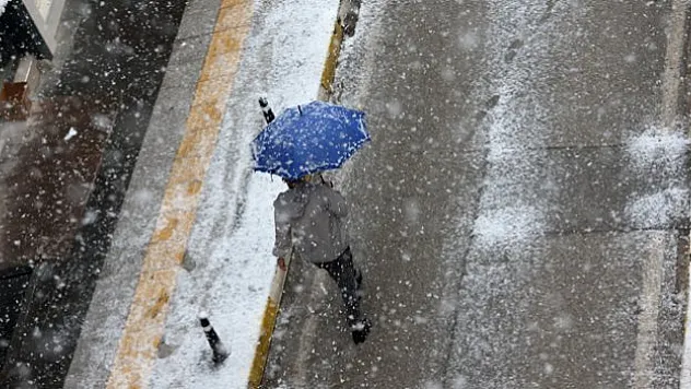 Çorum beyaza büründü