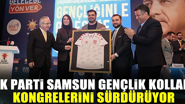 AK Parti Samsun Gençlik Kolları Kongrelerini Sürdürüyor