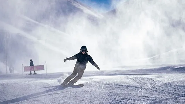 Palandöken'de kış turizmi hereketliliği