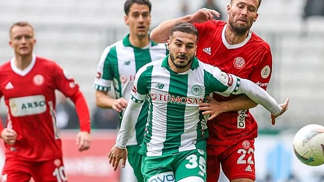 Konyaspor ile Antalyaspor puan paylaştı