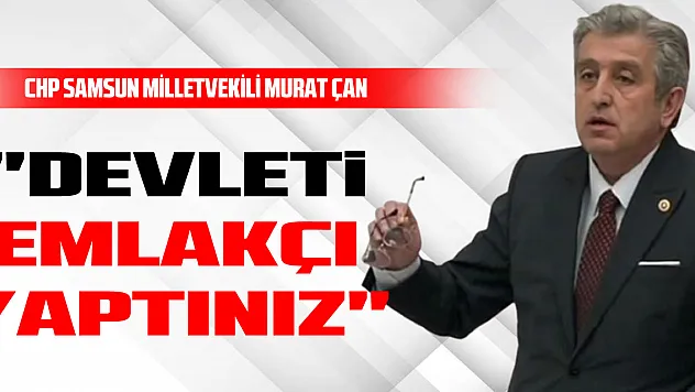 'DEVLETi EMLAKÇI YAPTINIZ'