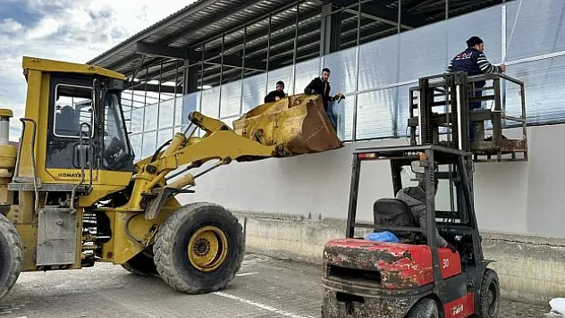 Pazaryerinin etrafı kapatıldı