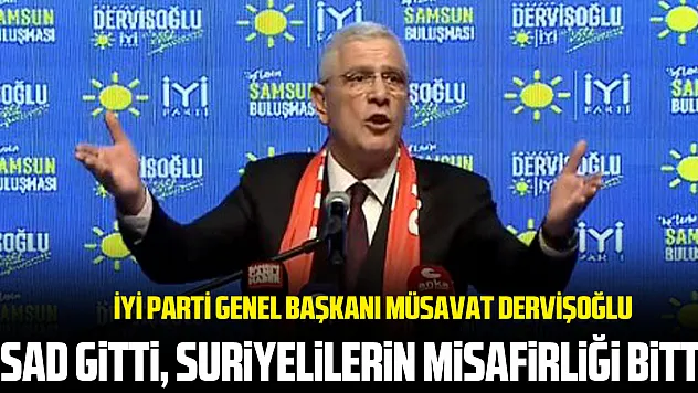'Esad Gitti, Suriyelilerin Misafirliği Bitti'