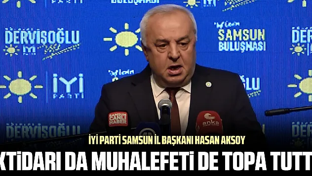 İktidarı da Muhalefeti de Topa Tuttu