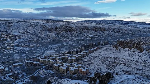 Seyri doyumsuz kar manzarası