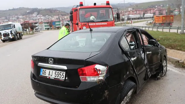 Havza'da trafik kazası