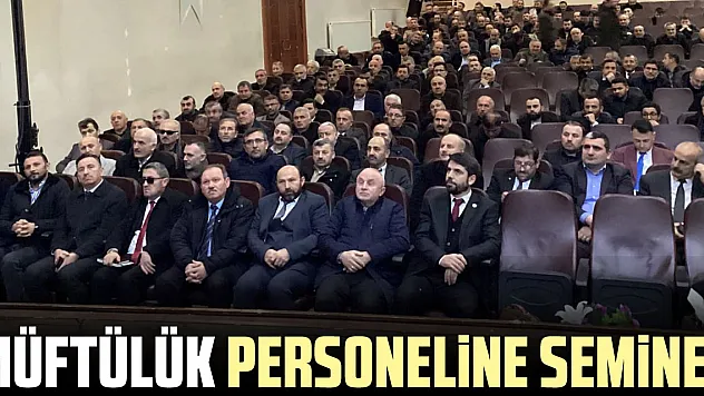 Müftülük Personeline Seminer