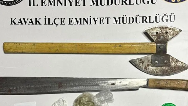 İş yerine uyuşturucu baskını