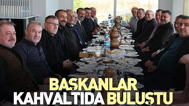 Başkanlar Kahvaltıda Buluştu
