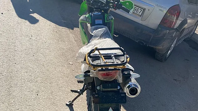 9 motosiklet trafikten men