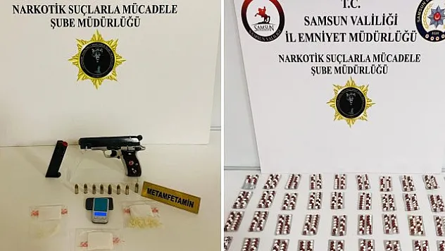 Samsun'da uyuşturucu operasyonu