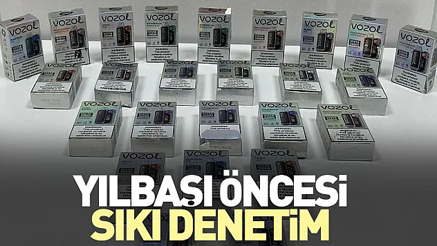 Yılbaşı öncesi sıkı denetim