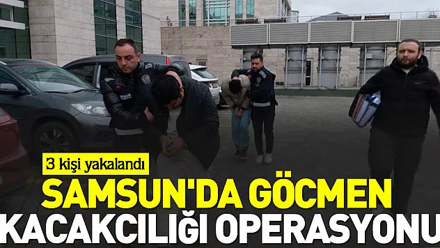 Göçmen kaçakçılığı operasyonu